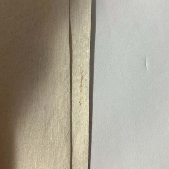 Vintage Elie Tahari Linen Cream Pants Size 2 - Picture 9 of 11